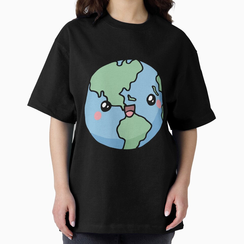 Kawaii Earth Planet by MarRodG