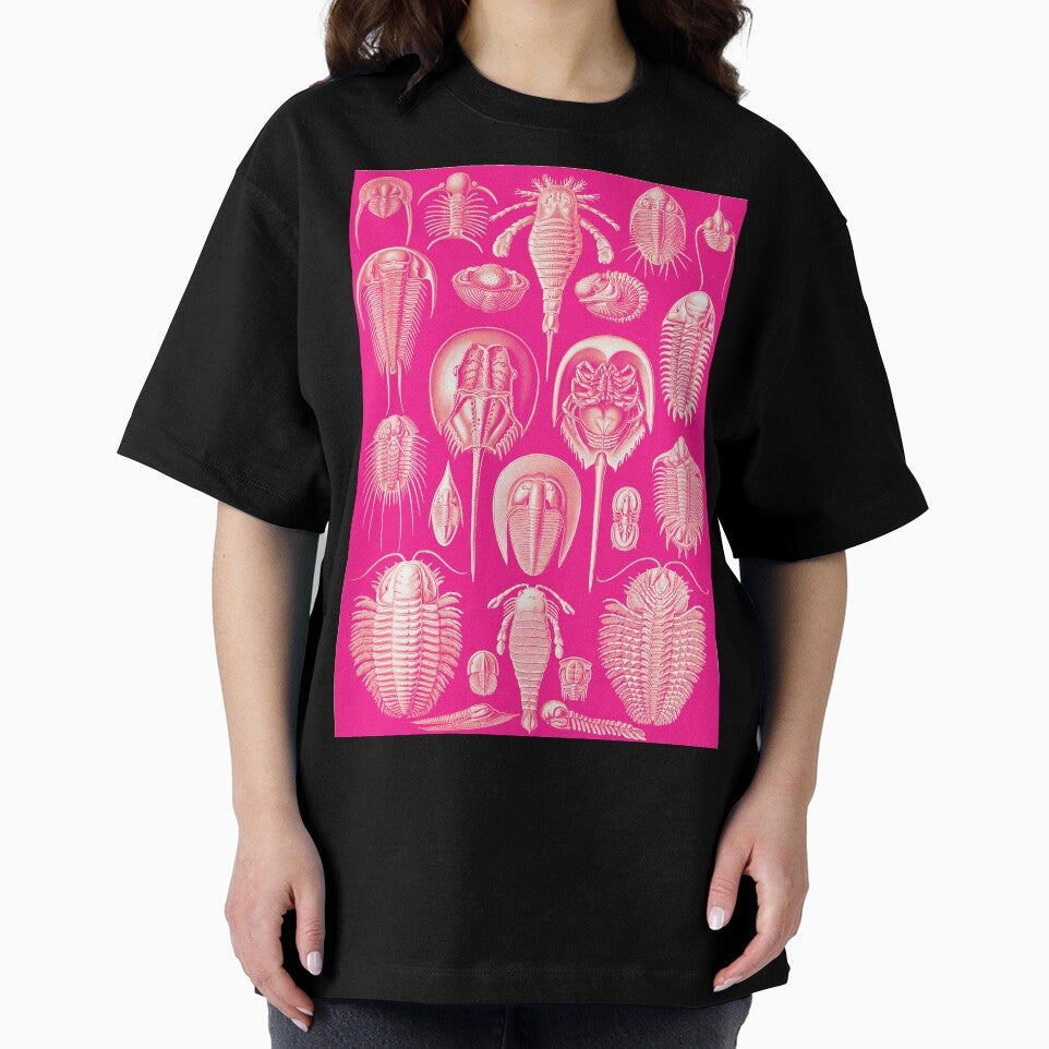 Haeckel Trilobite - Pink by neonxiomai