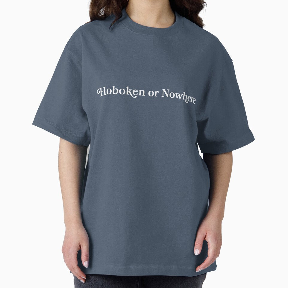 Hoboken or Nowhere White by Lune Noire Designs