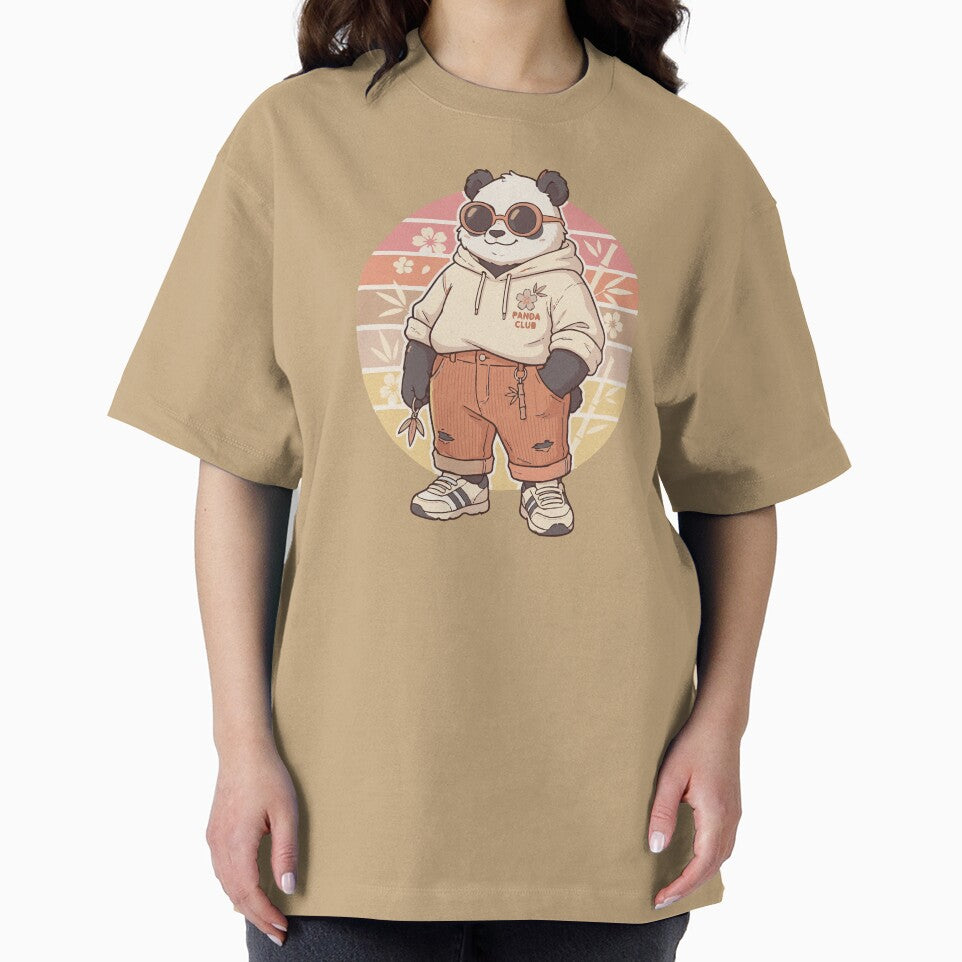 Retro Anime Style Panda by Lau's Studio