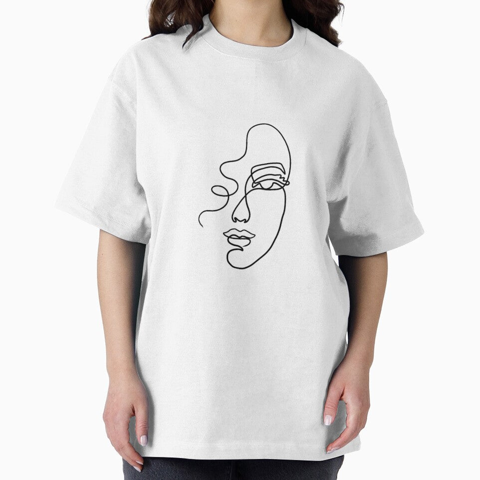 One line face art by Mywaytothehigh
