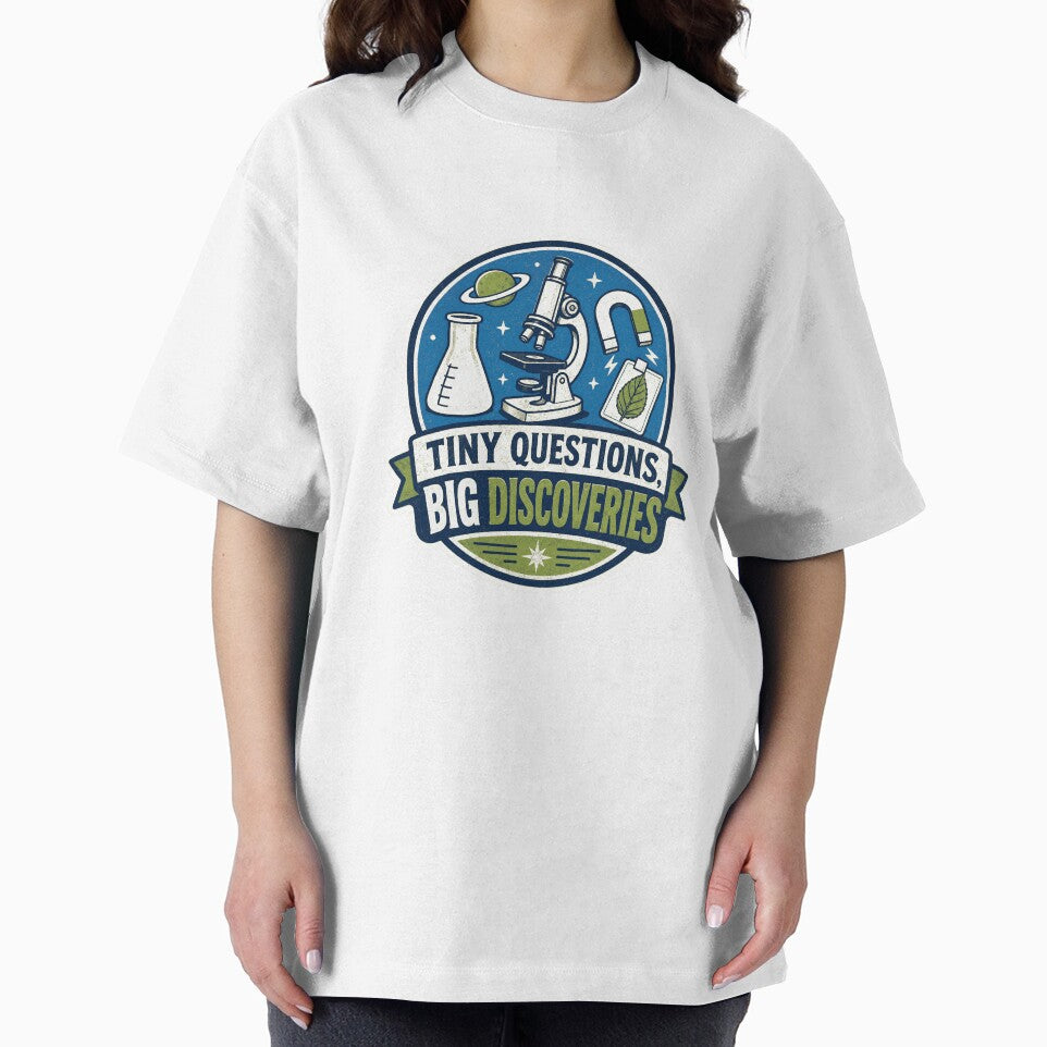 Tiny Questions Big Discoveries – Science Explorer Badge by suechtmpoa