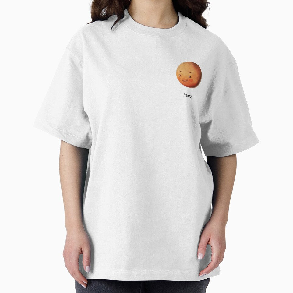 Mars Planet of Solar System to Pack little cute kawaii - learn astronomy gift by celestevolta