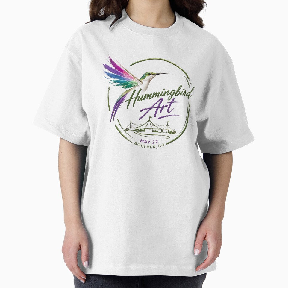 Hummingbird Art Event May 22 Boulder CO Watercolor Design by Combat Skies
