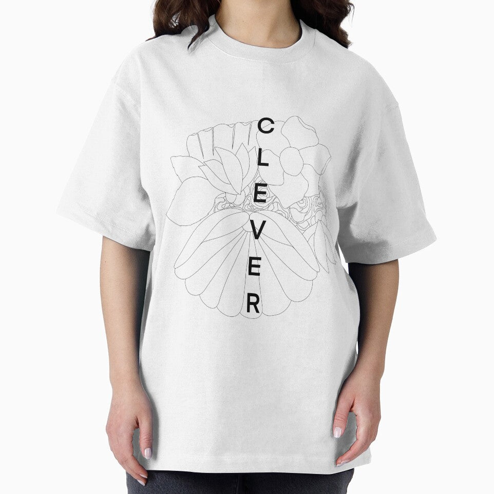 Clever Floral Line Art by wallflowerbee