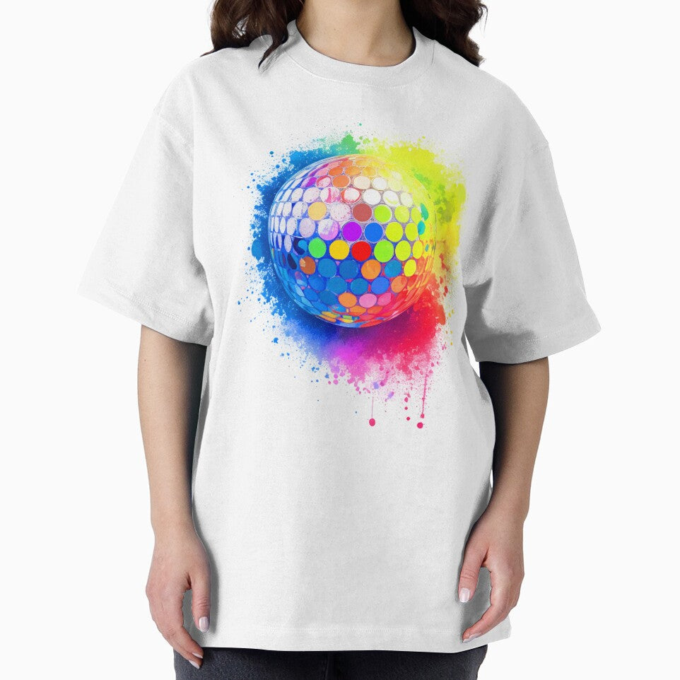 watercolor disco ball by Dawidsz79