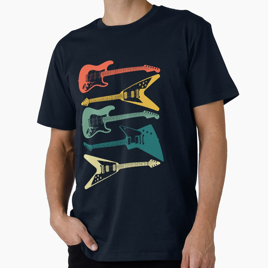 guitar music retro Vintage 80s by EcchiWaifuShop