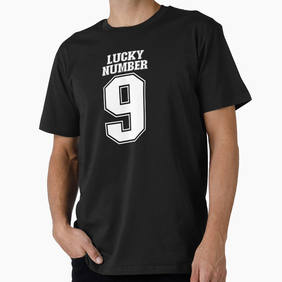 Lucky Number 9 – Compassion Purpose Spiritual Energy T-Shirt by Mr-Ma-Studio