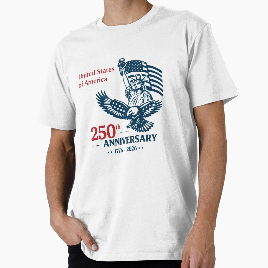 USA 250th Anniversary 1776–2026 Patriotic Design by ucpstudio