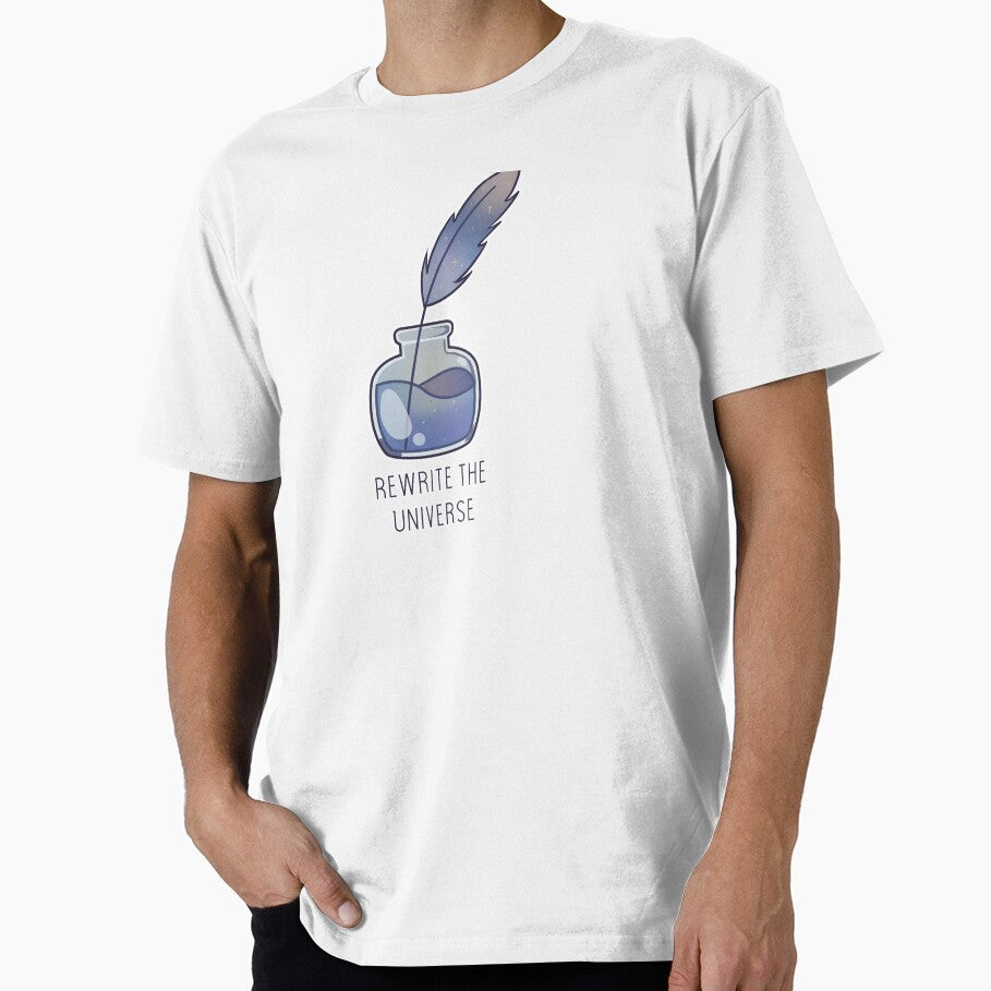 Celestial Blue Purple Ink Pen / Rewrite the Universe by DreamiCloud