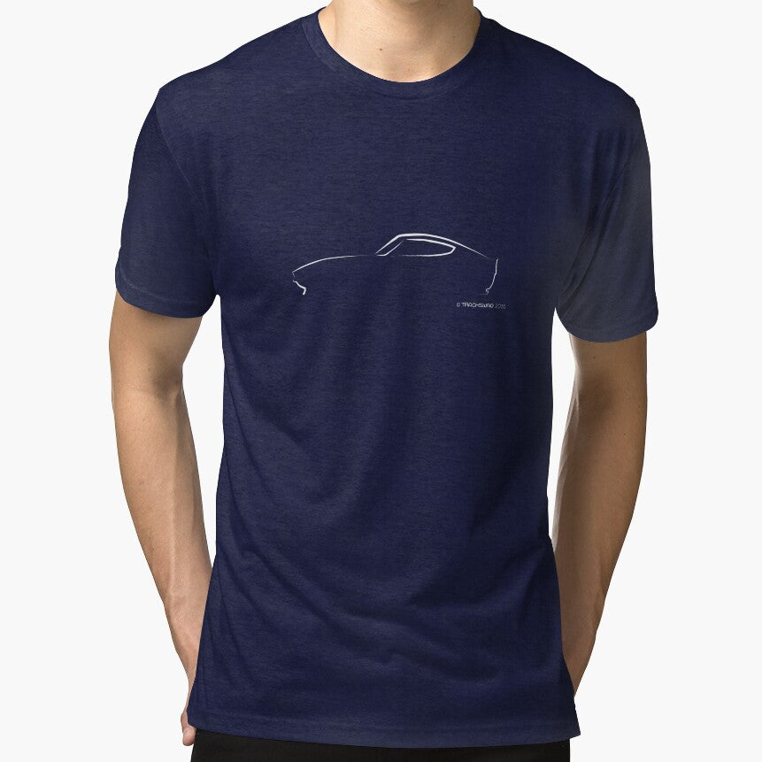 Profile Silhouette Datsun 240Z - white by TrackSwag