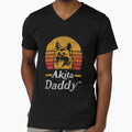 Retro Vintage American Akita Daddy by More Cute Dogs