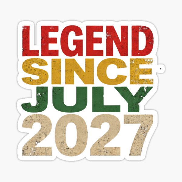 Legend Since July 2027 Birthday by dragonbol023