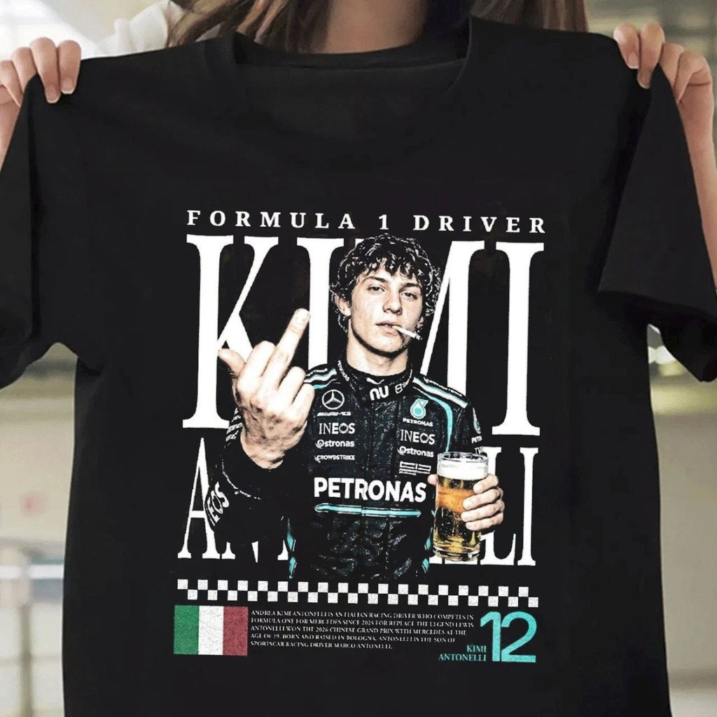 Kimi Antonelli 12 Racing Driver 2026 Fan S-5xl Tee Unisex T-shirt, Sweatshirt, Hoodie (1)